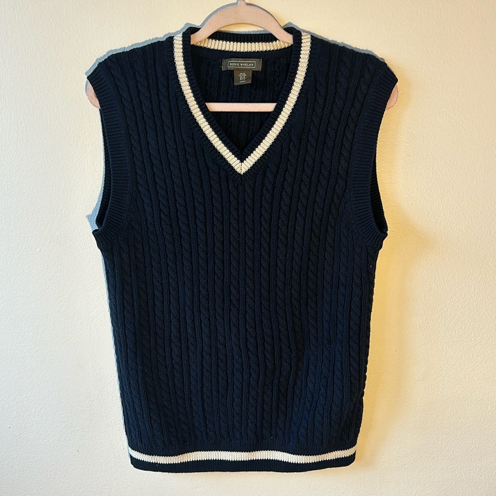 Men's M Knit Sweater Vest